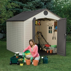 Lifetime 8 x 10 Premium Plastic Storage Shed (1 window)