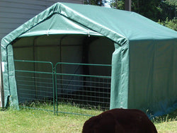 Rhino Instant Storage Shed House 12'Wx12'Lx8'H