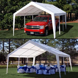 King Canopy Hercules Expandable Canopy Shelter - From 12 x 20 to 20 x 20