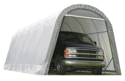 ShelterLogic 12x28x8 Round Style Shelter, 2 Colors Available