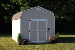 Little Cottage Value Gambrel Wood Storage Shed Kit (with 6' Sidewalls) - 17 Sizes Available