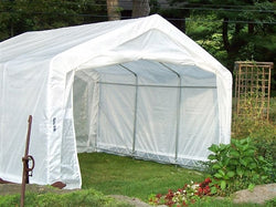 Rhino Instant Greenhouse House-Style 12'Wx12'Lx8'H (Translucent)