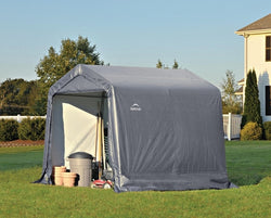 ShelterLogic Shed-in-a-Box 8 x 8 x 8 ft. - Gray