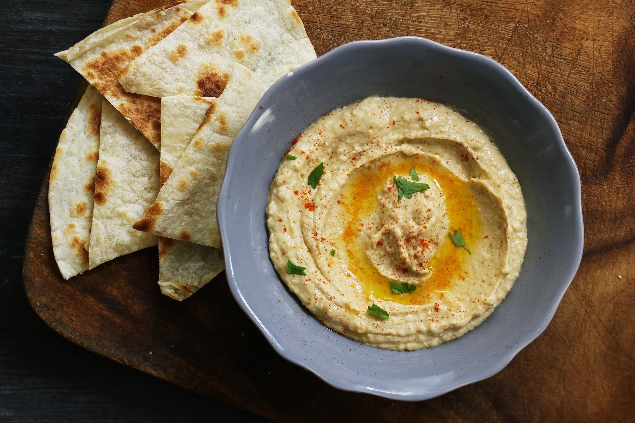 no tahini hummus recipe