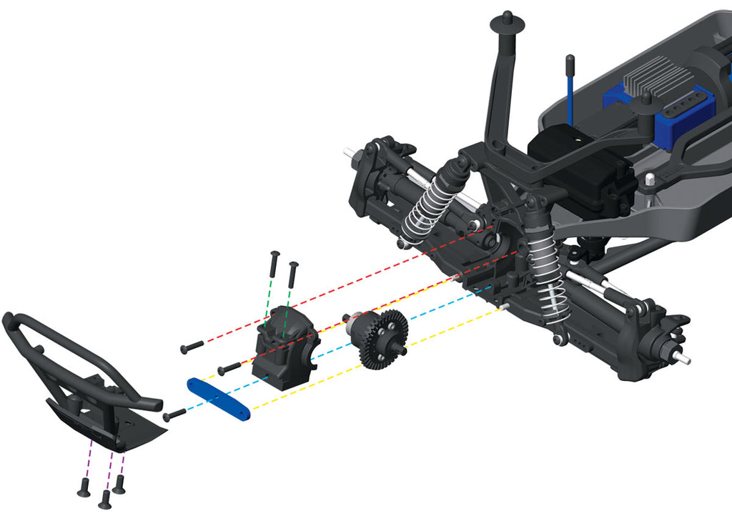 traxxas slash 4x4 front differential