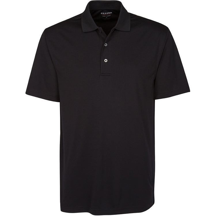 black polo shirt oxford