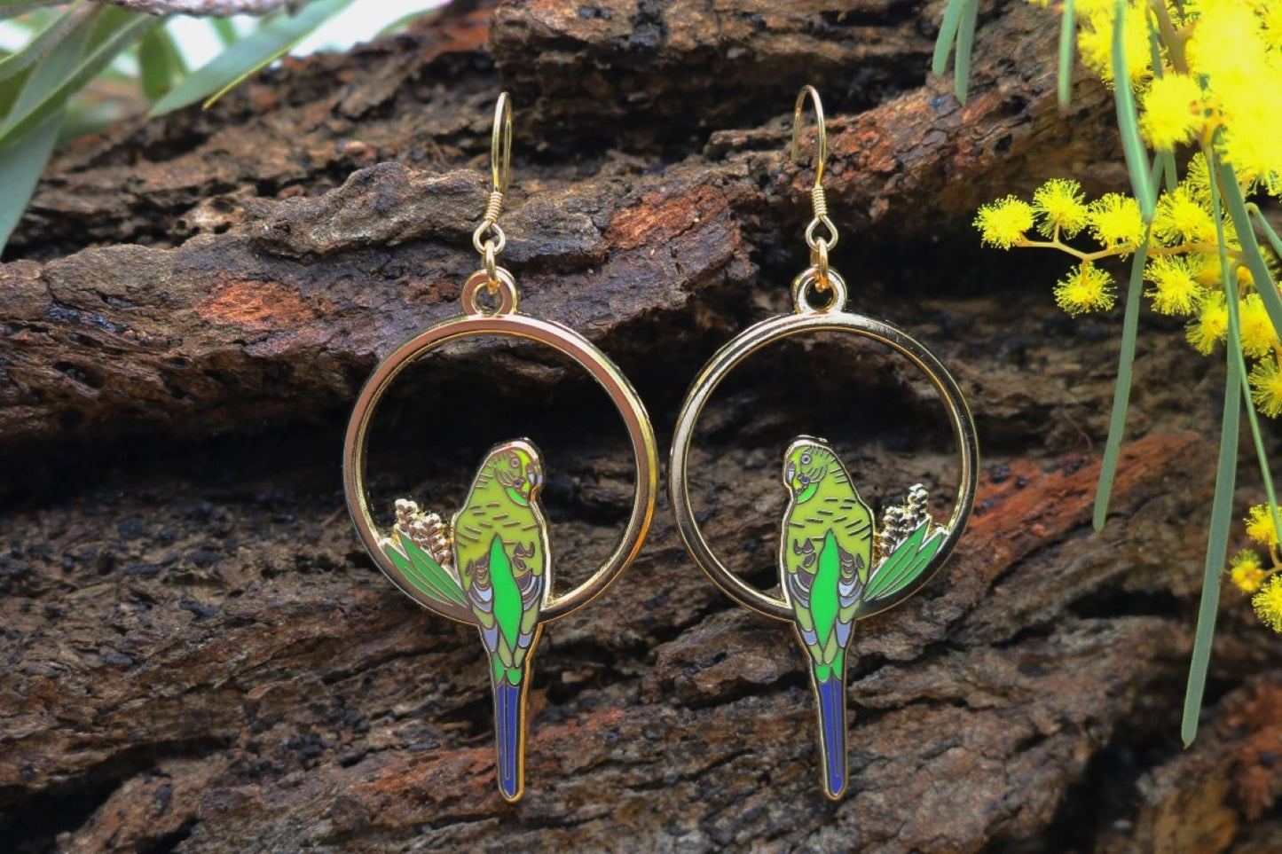 Dan Cox- Earrings-Birds