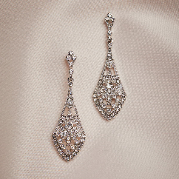 New Art Deco Drop Earrings