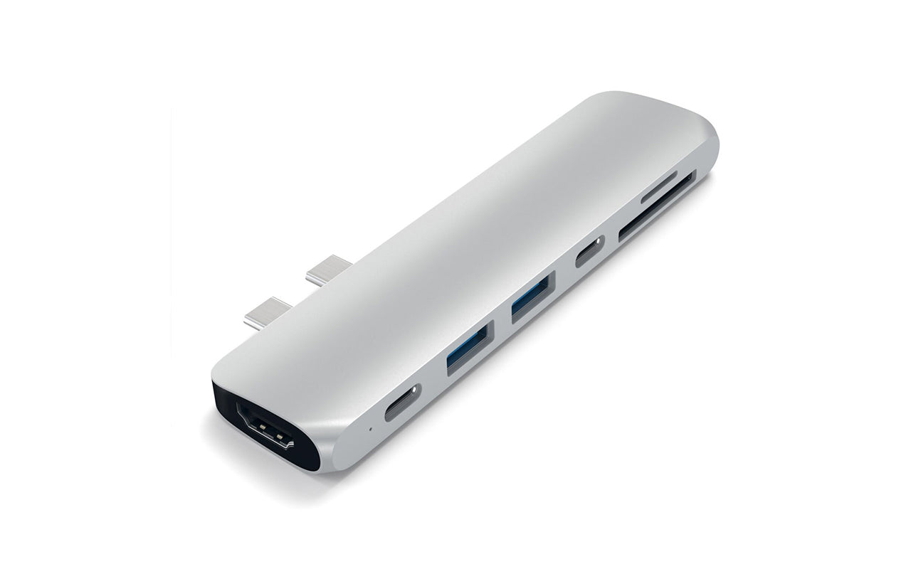 Satechi USB-C Pro Hub m/ 4K HDMI - Silver
