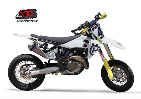 best Los angeles supermoto rental - Husqvarna FS 450 White 450CC