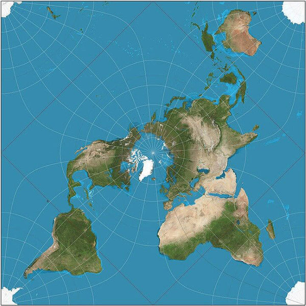 New World Map Gives A Different View of the Planet! 