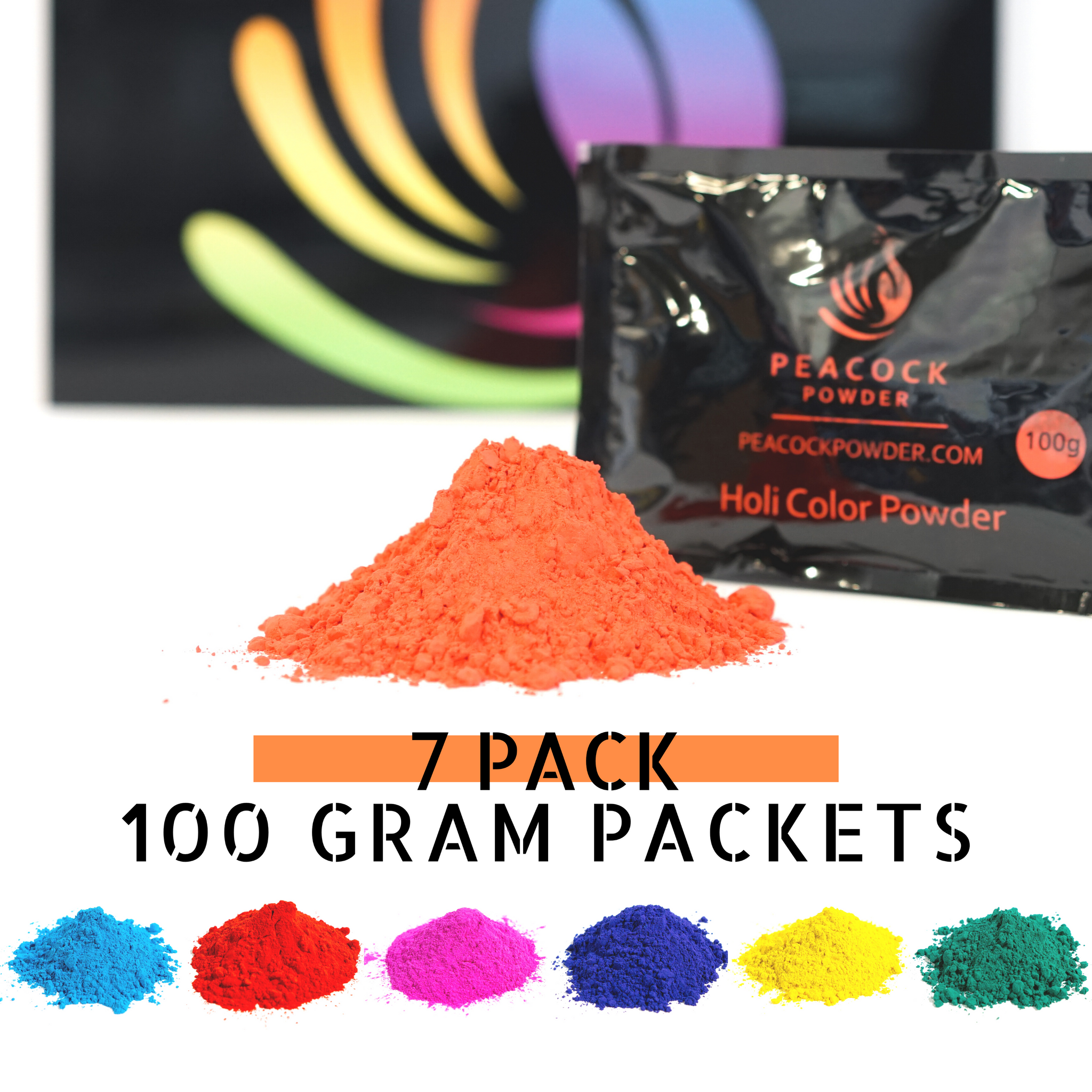 Pack Bags] Holi Color - Pack – Peacock Powder