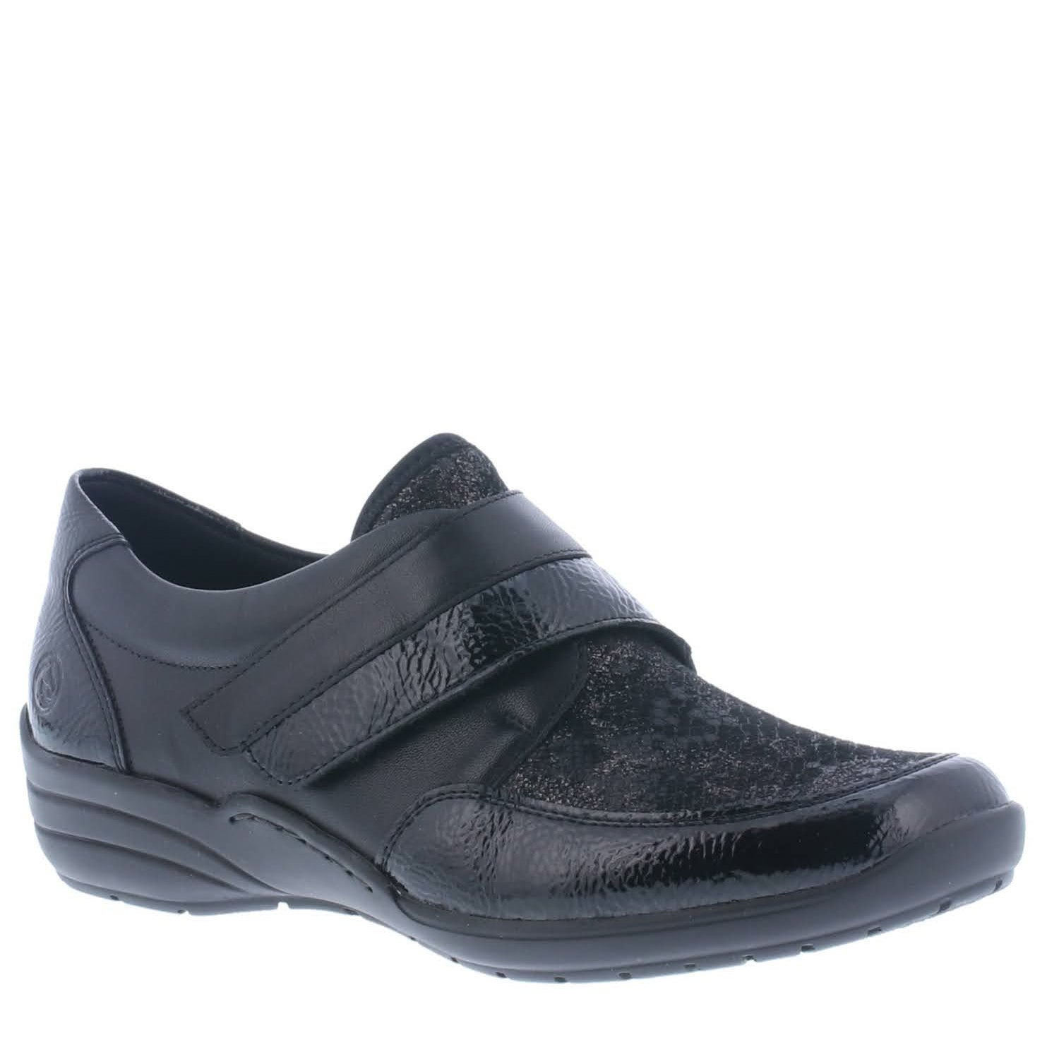 Shop R7600 - BLACK LEATHER by REMONTE - Ian's Shoes for Women