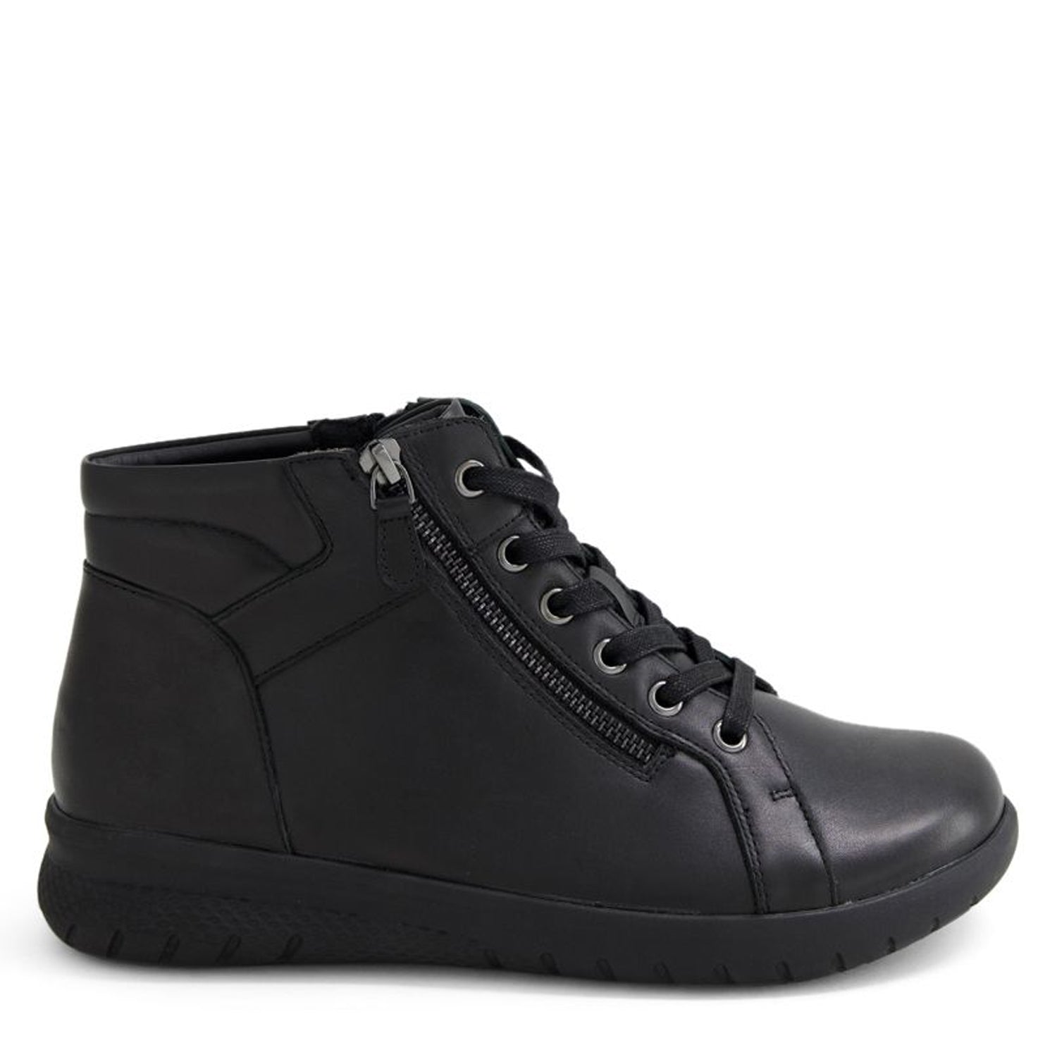 Shop SHAUNAT XF - BLACK LEATHER by ZIERA - Ian's Shoes for Women