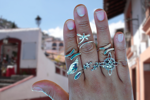 Sterling Silver From Taxco Rings