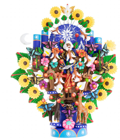 Mexican Tree of Life, Árbol de la Vida, from Metepec