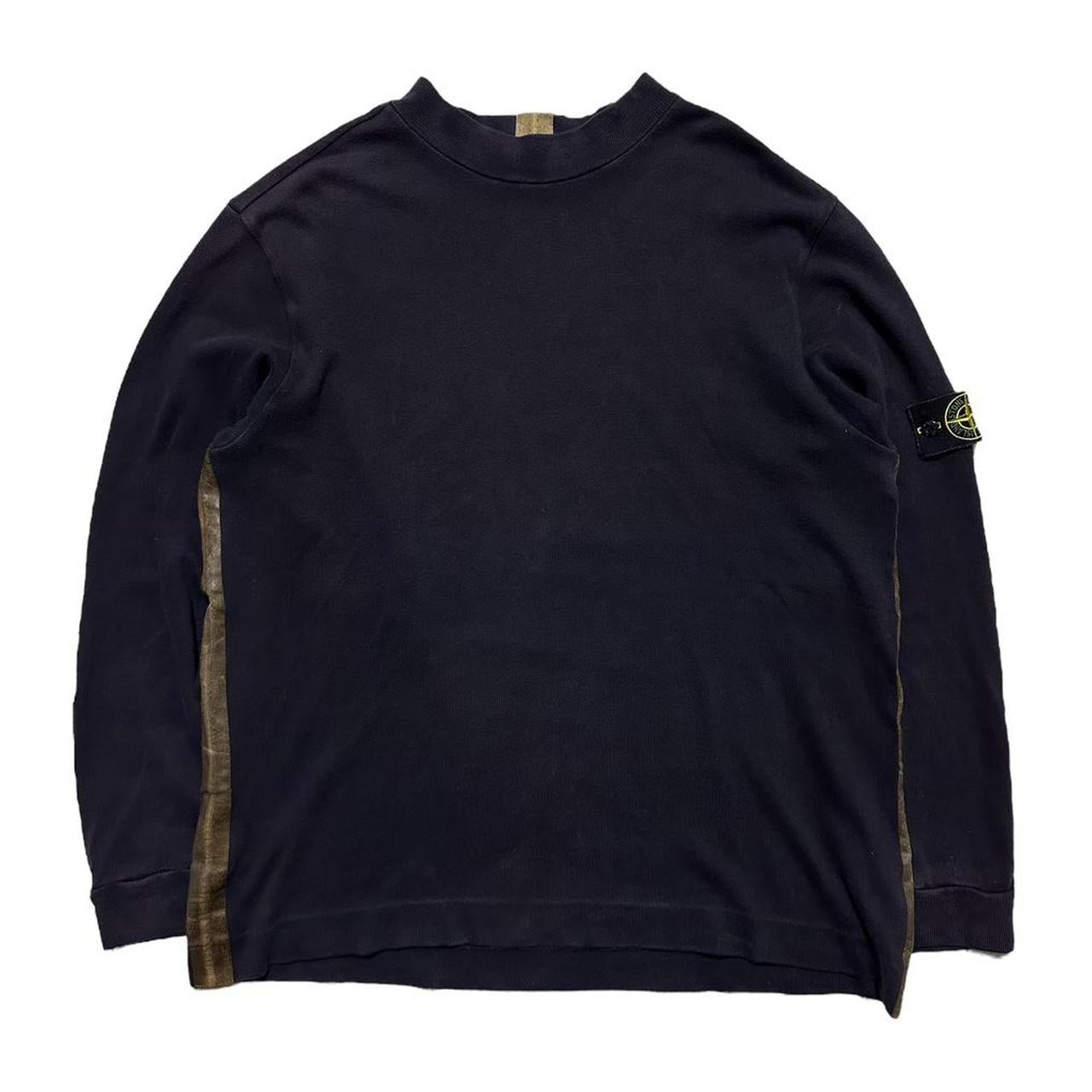 Image of Stone Island Mock Neck Pullover Jumper