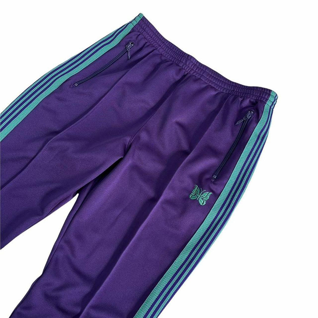 mauve track pants