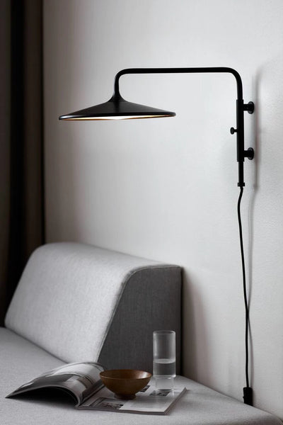 Nordlux Balance black wall lamp