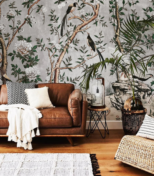 wallpaper with boho style patterns