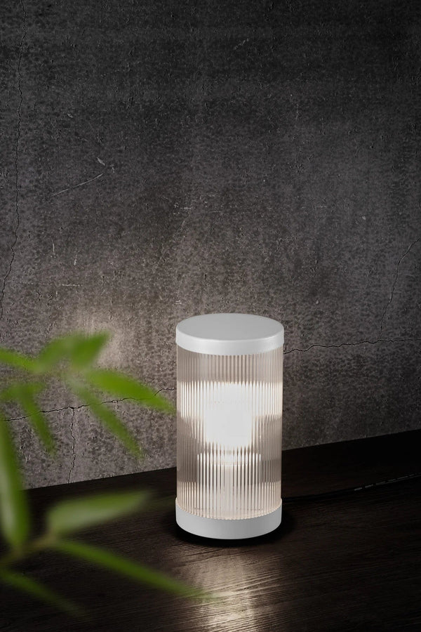 Lampa stołowa zewnętrzna COUPAR biały, Nordlux, Eye on Design