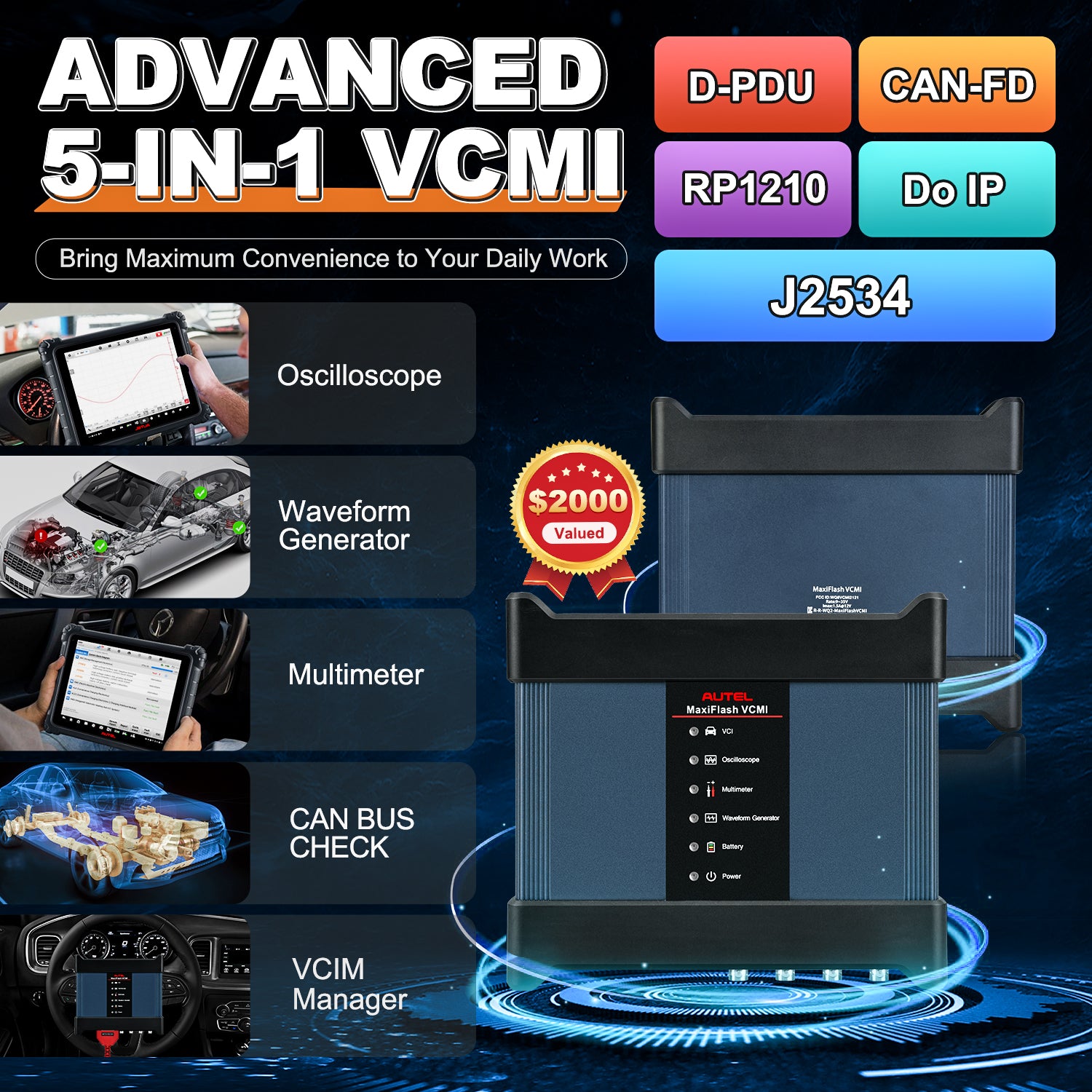 Advanced 5-IN-1 VCMI