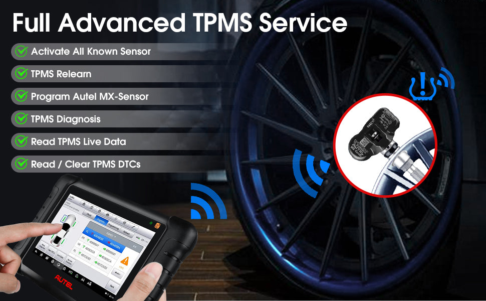 Autel MaxiTPMS TS608 Pro TPMS Diagnostic & Service Scanner