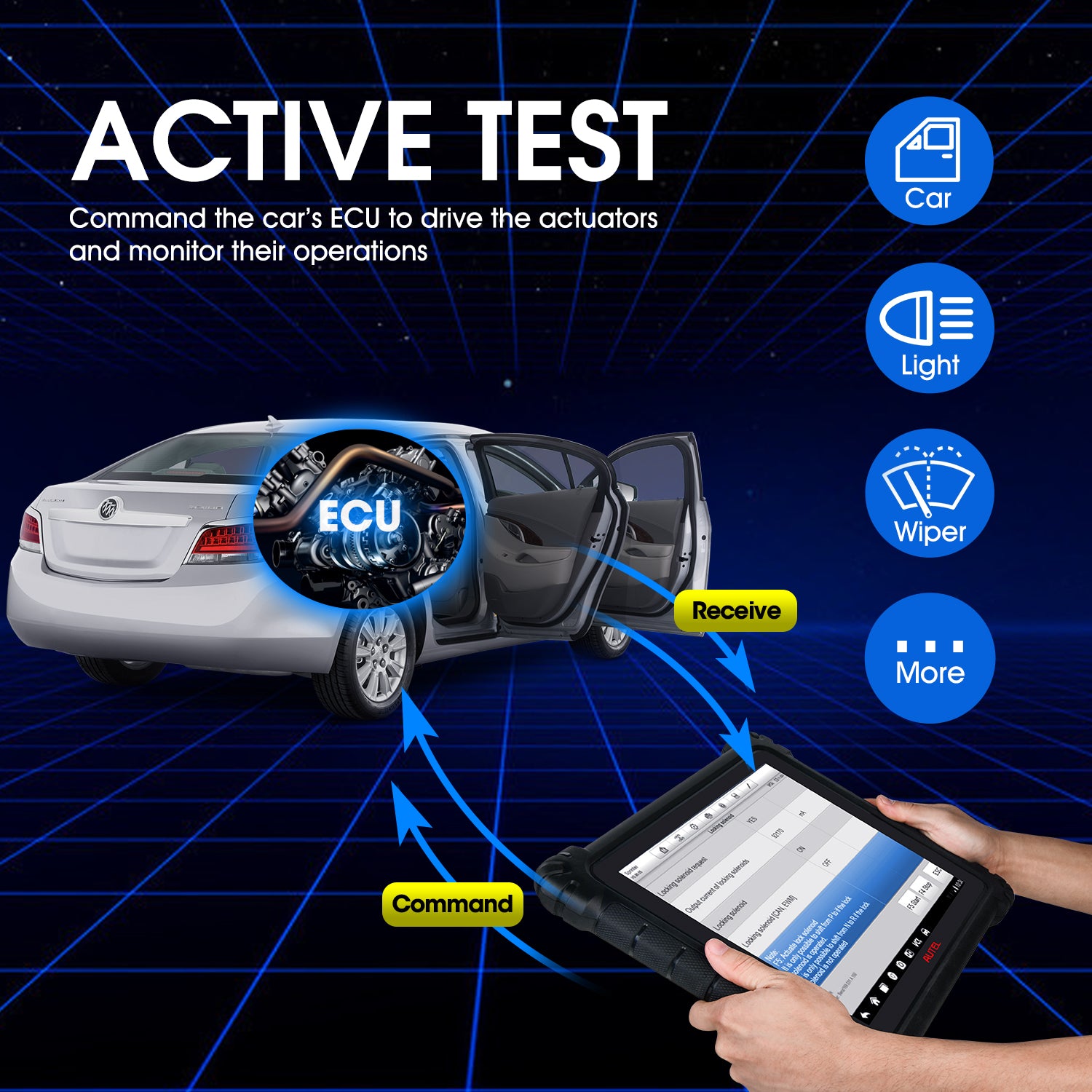 autel ultra active test