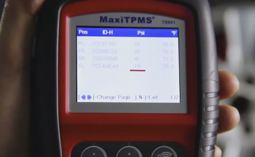 autel maxitpms ts601 tpms mx sensor 7