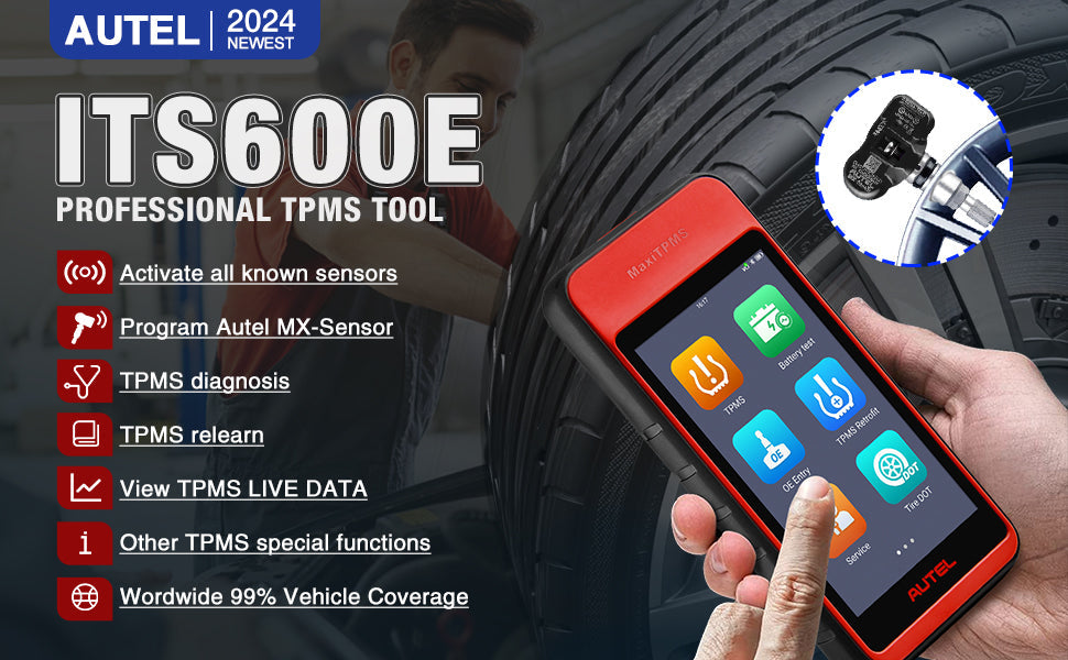 Autel MaxiTPMS ITS600 Complete TPMS Functions