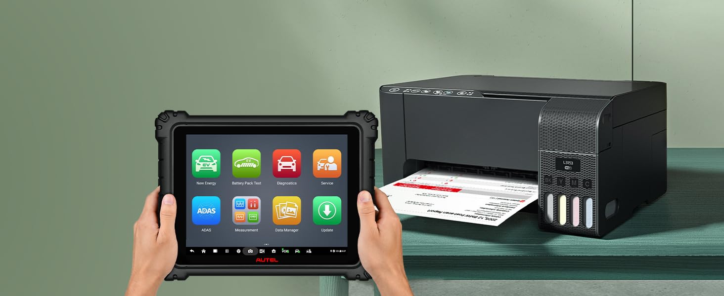 Autel Ultra-EV Scanner WIFI Print