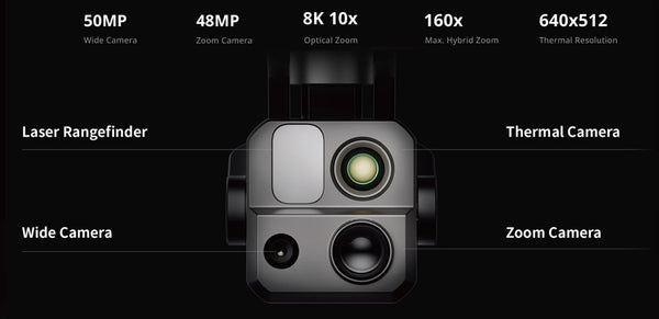 Autel max 4t gimbal camera