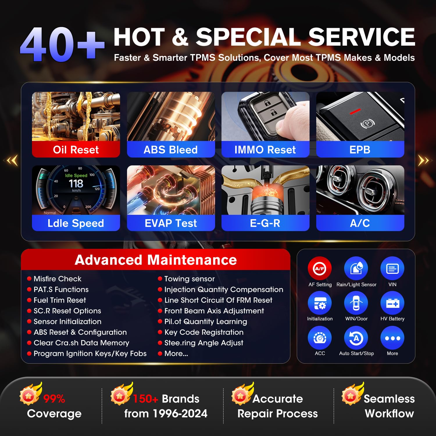 Autel MK900TS Maintenance Services
