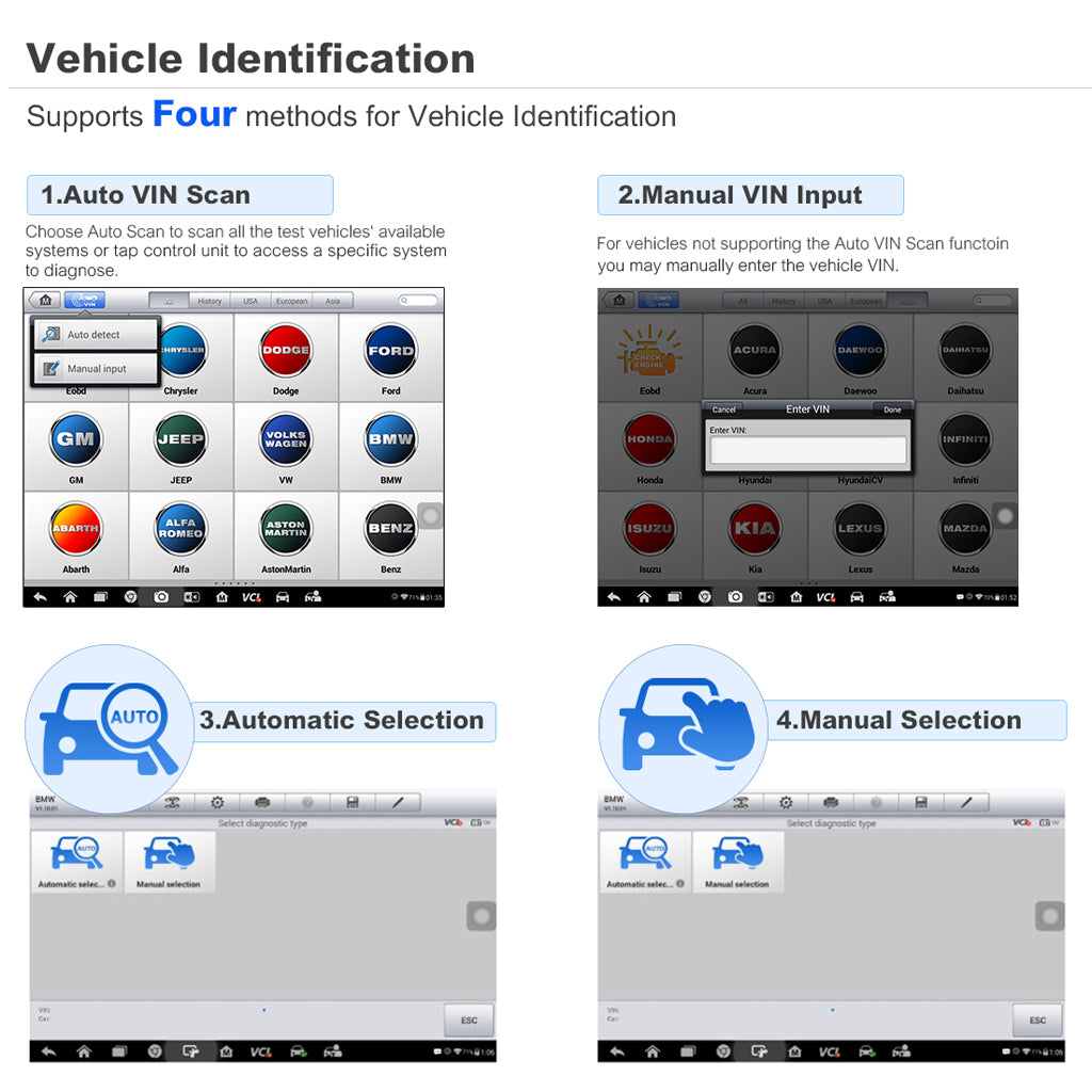 MK808BT Auto VIN Scan