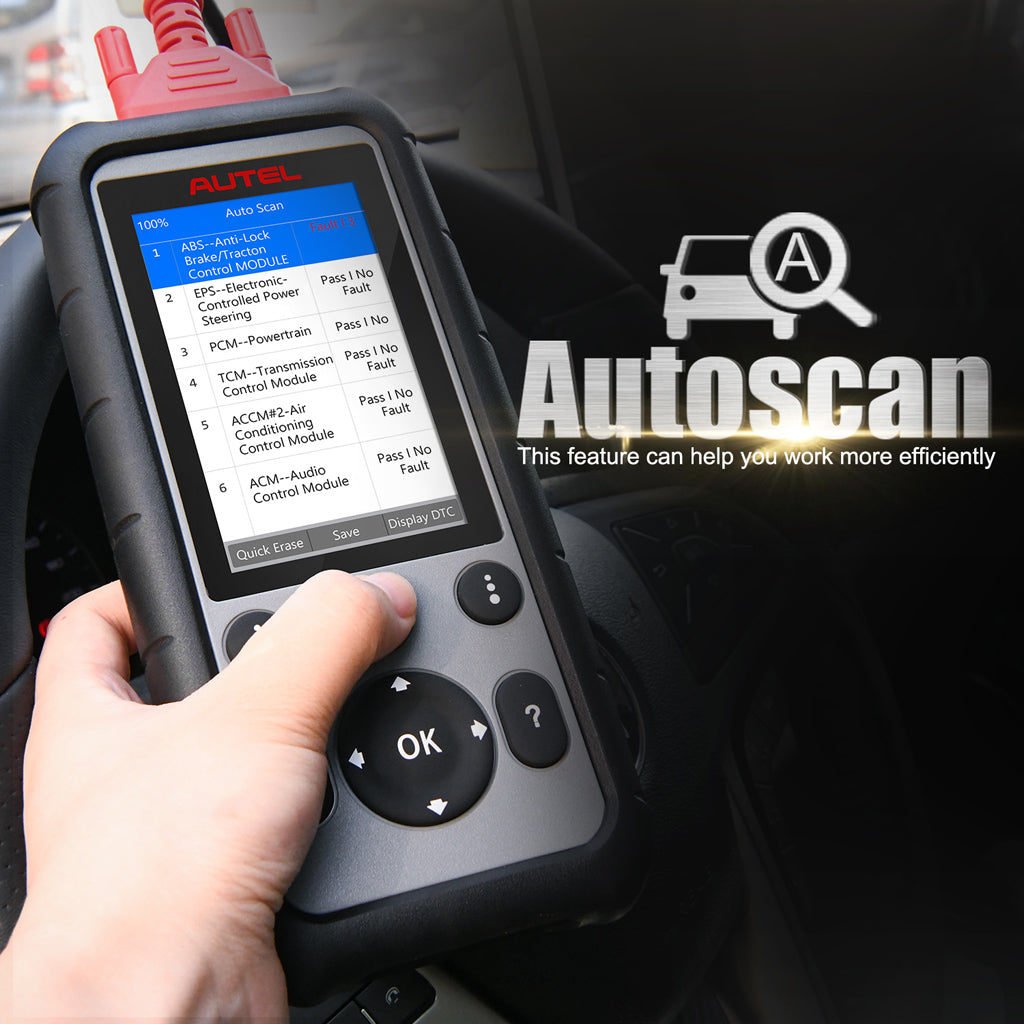 Autel md806 scanner autoscan diagnostic function