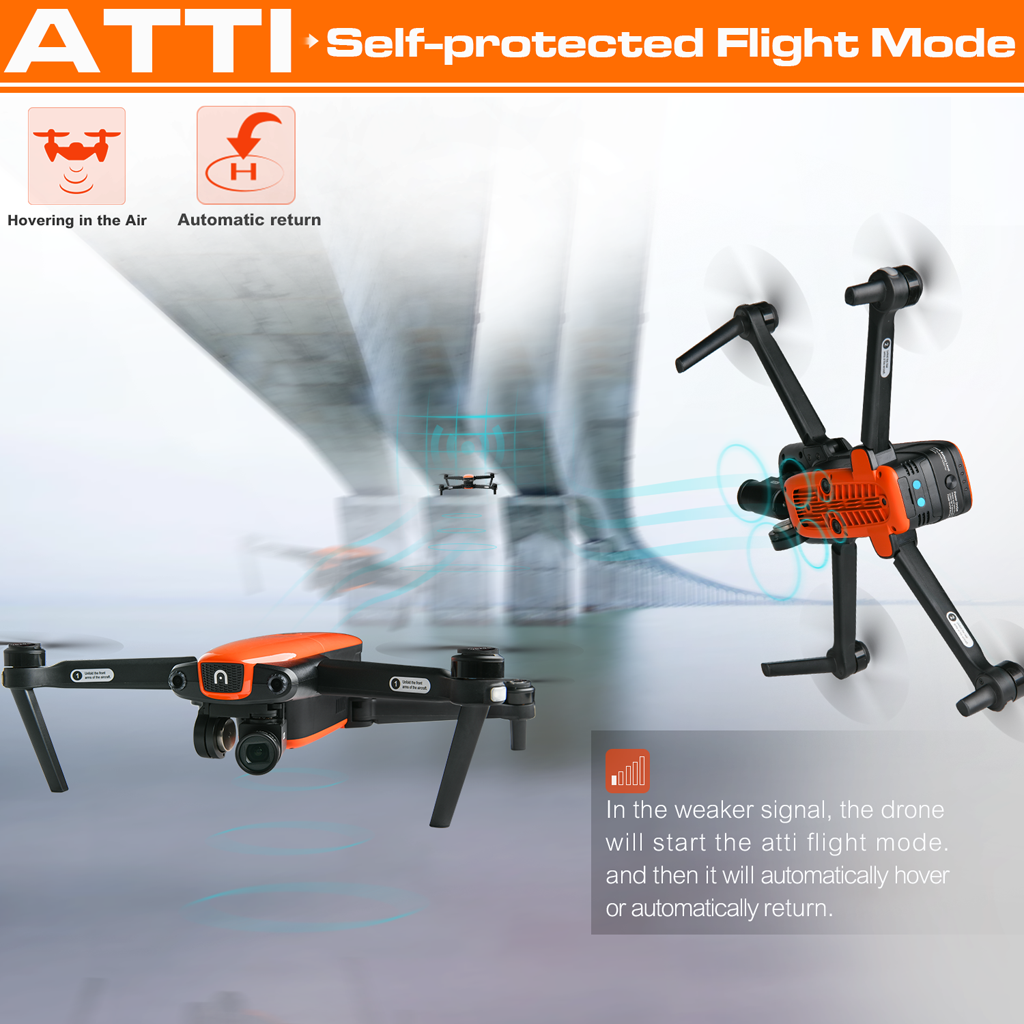 autel drone self-protected flight mode
