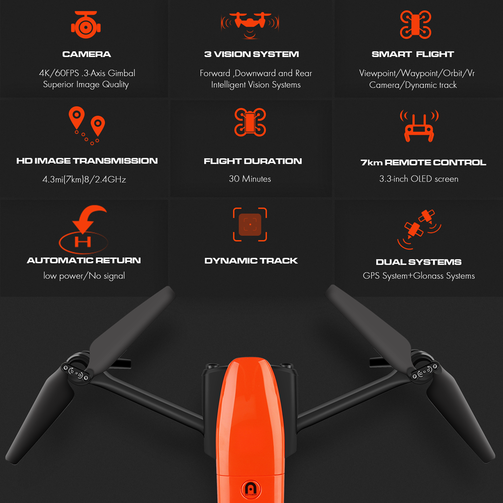 autel drone specification