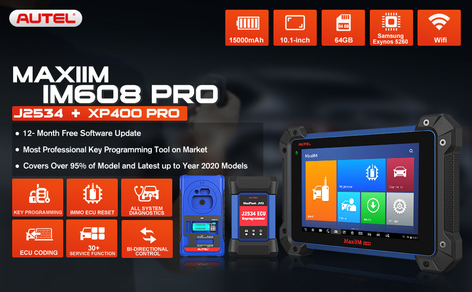 autel im608 pro key programming tool