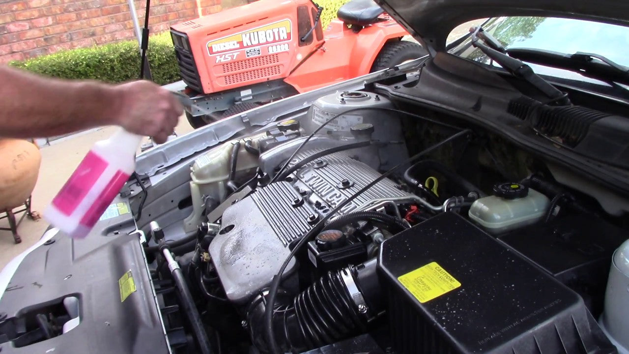 Exterior Engine Cleaning
