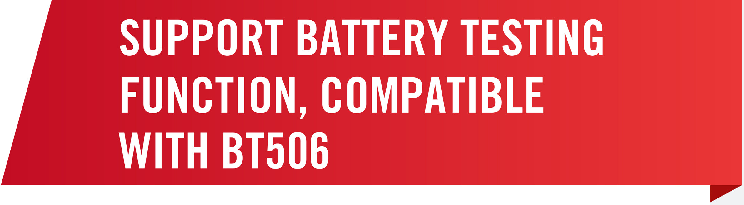 Suport Battery Test Functions Compatible with Battery Tester BT506