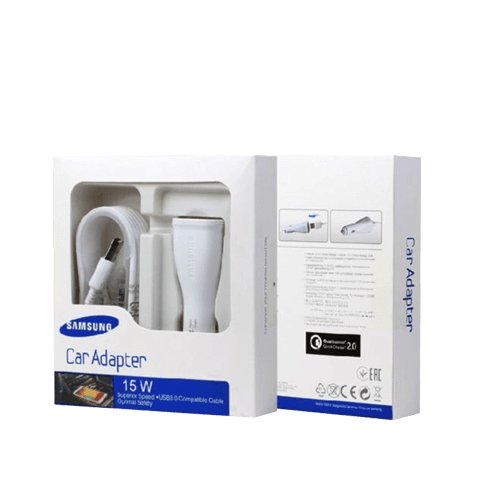 Cargador Samsung para Auto 15w + cable micro USB