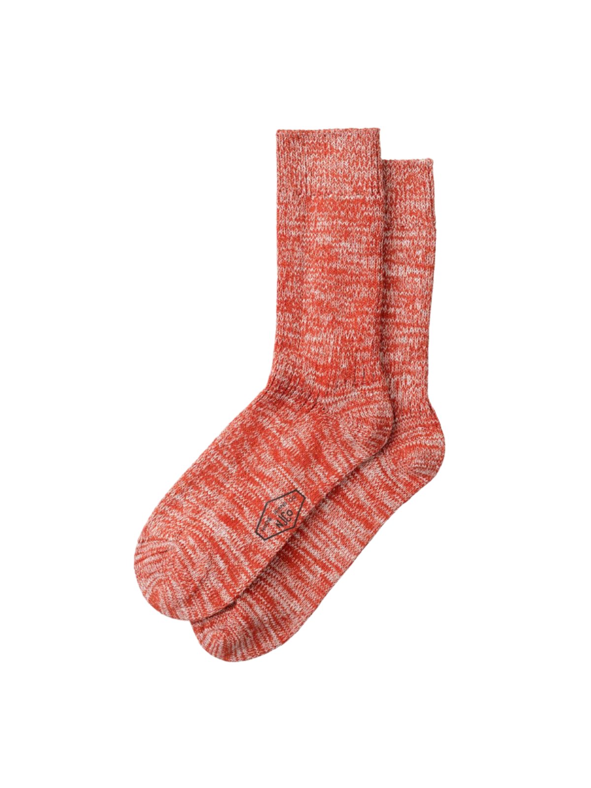 Chunky Socks Red Melange, Nudie Jeans, $30