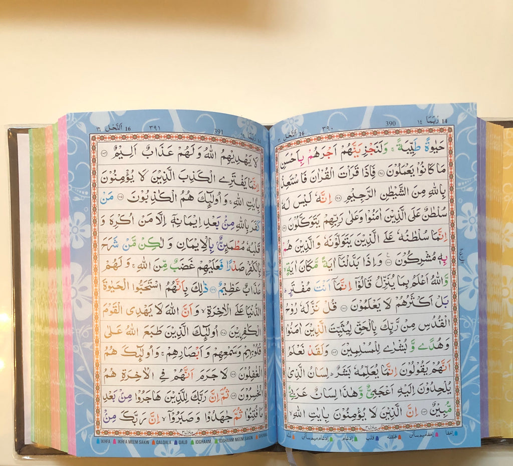 colour coded tajweed quran pdf