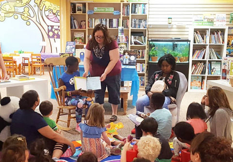 Imani Ariana reads at Jack and Allie's bookstore