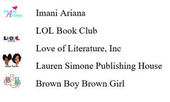 love of literature inc lauren simone publishing house imani ariana brown boy brown girl