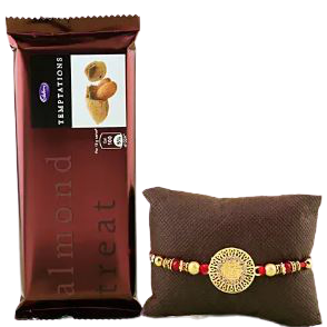 rakhi gifts online. rakhi and chocolate combo