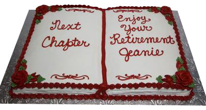 Roadmap to Retirement cake. Edible images placed on fondant then placed on  a vanilla sheet cake… | Retirement cakes, Retirement cake sayings,  Retirement party cakes