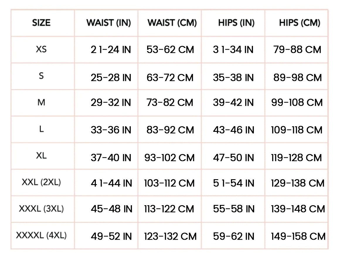 Comfort Fit Panty size chart.jpg__PID:124bcea2-cab9-4b69-863f-e72ada98f176