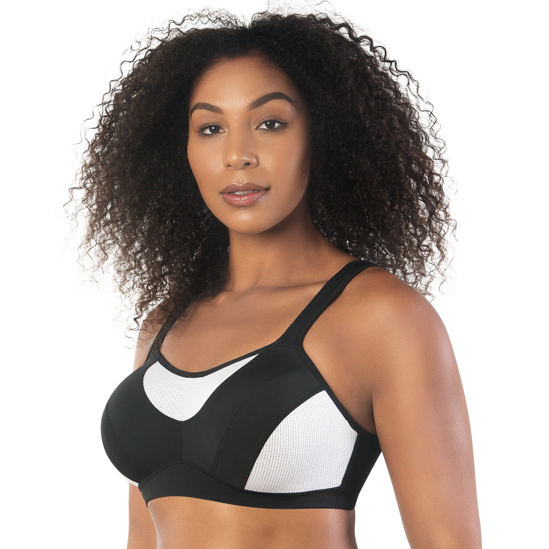 Dynamic Mid-High Impact Sports Bra - Black – Parfait Lingerie