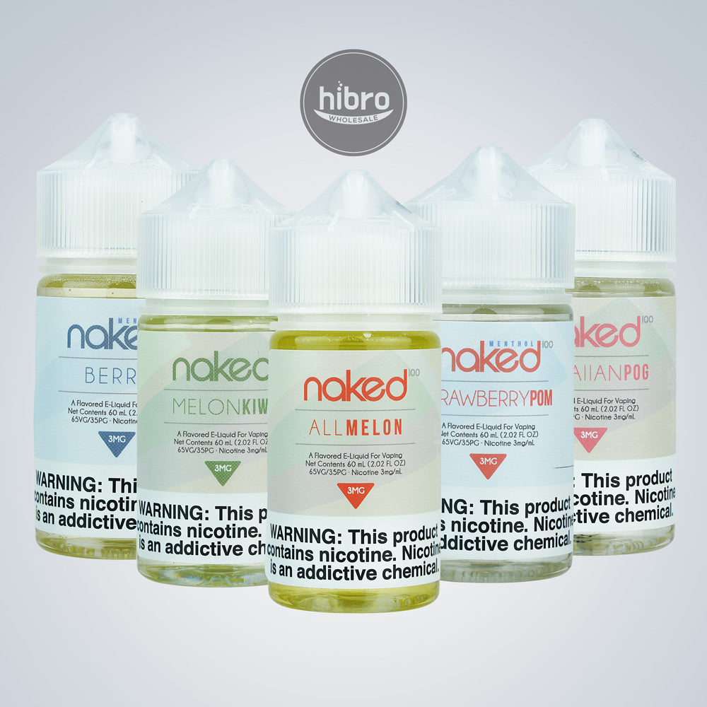 Naked 100 E Liquid 60ml Hibro Wholesale